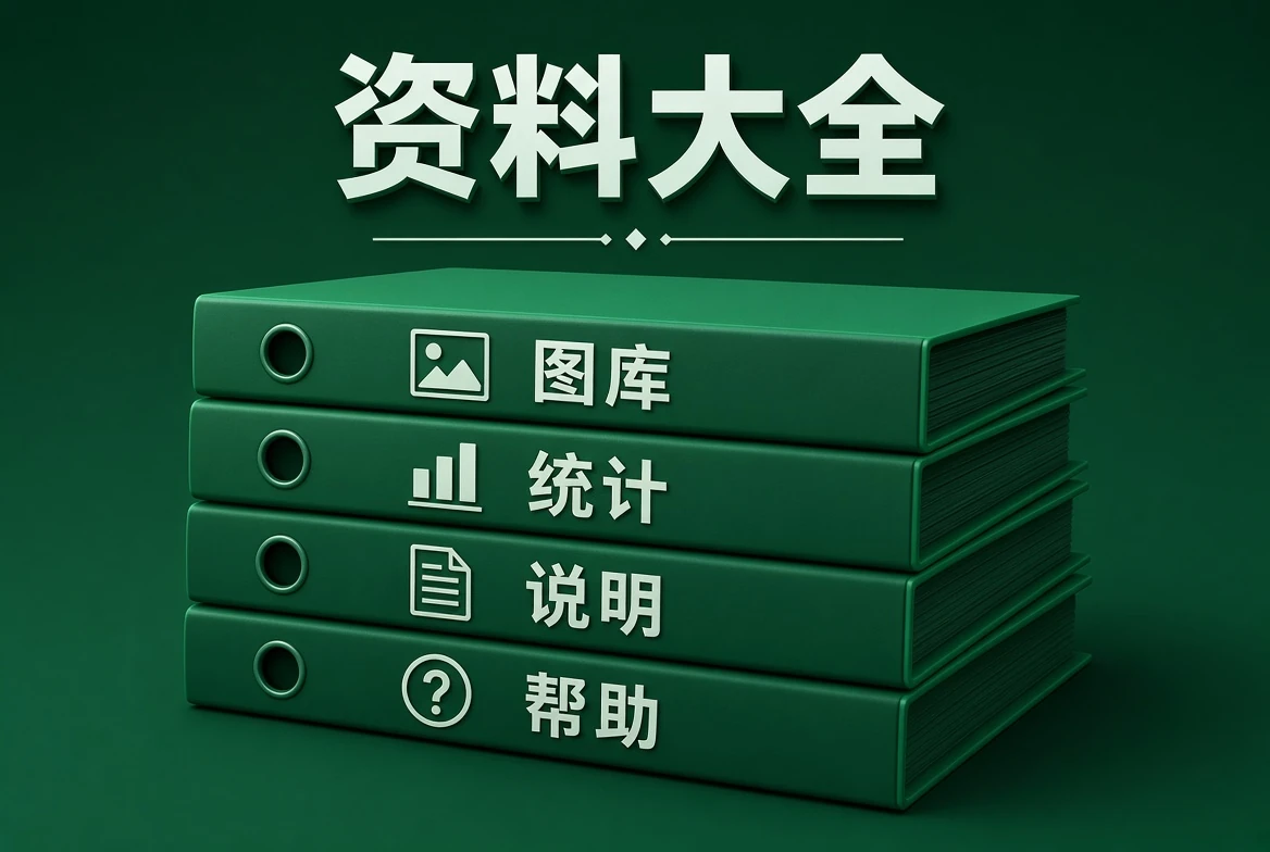 资料大全分层归档示意